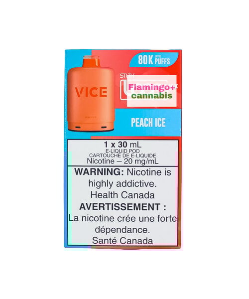 STLTH LOOP MAX X VICE 80k Puff Pre-Filled Pod MB Peach Ice