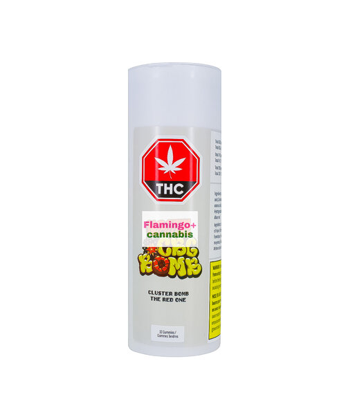 No Future The Red One CBD Cluster Bomb CBG Gummies X10