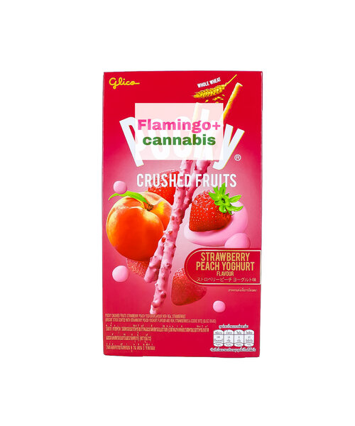 Pocky Strawberry Peach Yoghurt