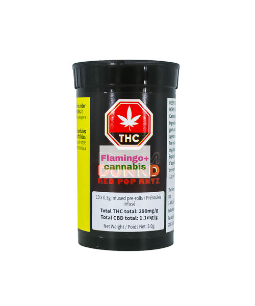 BZAM Dunkd Red Pop Infused Pre-Rolls 10X0.3G