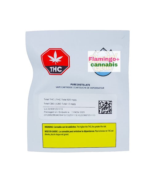 Glacial Gold Pure Distillate Hybrid Cartridge 1G