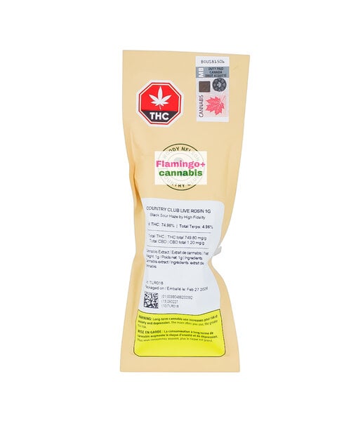 Woody Nelson Country Club Hybrid Live Rosin 1G