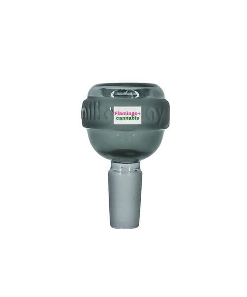 Milky Way Glass 14mm Orbit Bowl Smoke