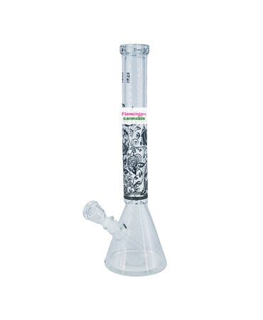 Milky Way Glass Milky Way Glass 18" Roses X Beaker Bong Assorted