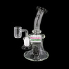 Red Eye Tek Red Eye Glass 5" Bell Dab Rig Black