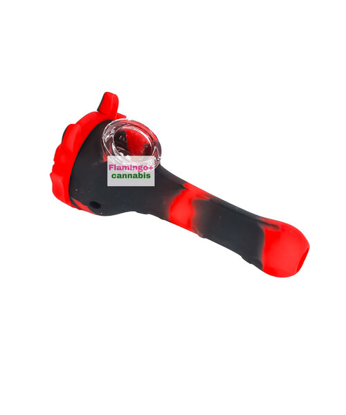 LIT Silicone 3.75" Monster Hand Pipe