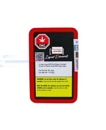 adults Only Adults Only Jungle Tongue Liquid Diamond Indica Cartridge 1G