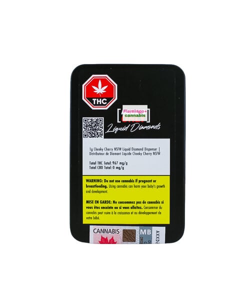 Adults Only Cheeky Cherry Liquid Diamond Sativa Dispenser 1G