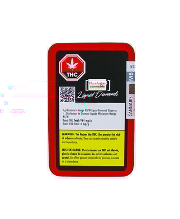 adults Only Adults Only Missionary Mango Liquid Diamond Indica Dispenser 1G