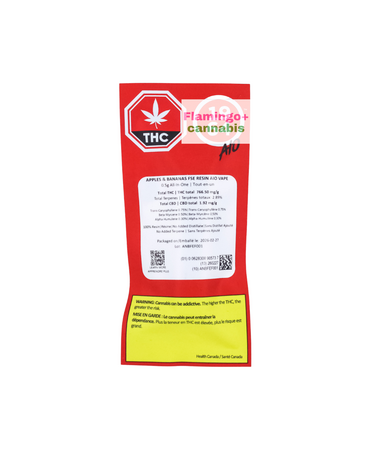 1964 1964 Apples & Bananas Hybrid Live Resin Disposable 0.5G