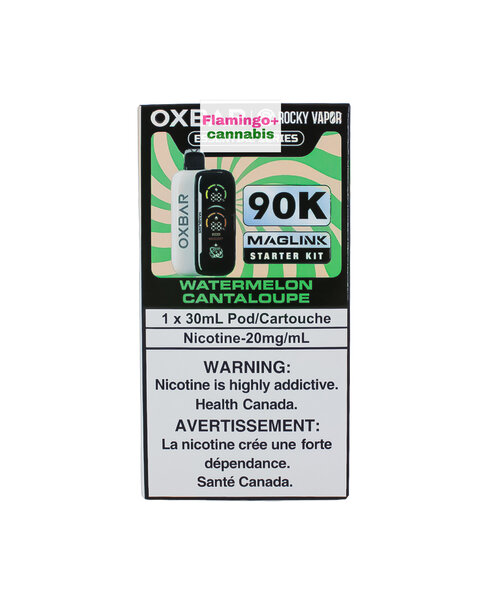 Rocky Vapor x OXBAR MAGLINK 90k Puff Starter Kit MB Watermelon Cantaloupe