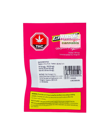 Boxhot Cruise Control Raspberry RipeTide THC + CBD Sativa Cartridge 1G