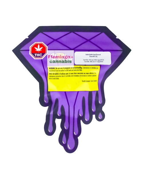 Status Bubble Bubble Sativa Liquid Diamond AIO Disposable 1G