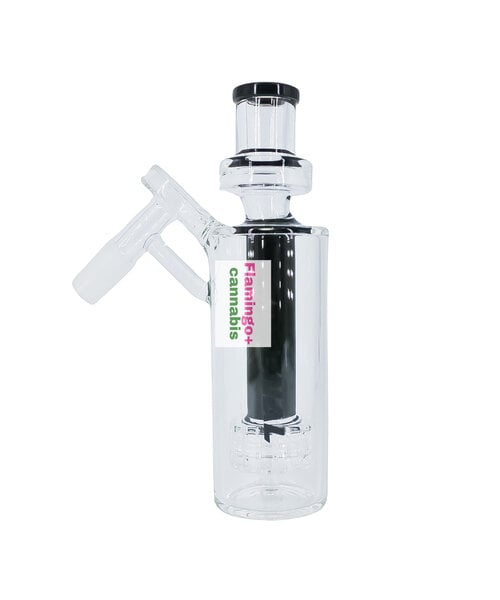 Arsenal 14mm 45 Degree Crystal Stem Ash Catcher Black