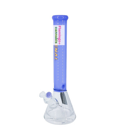 Marley Glass Marley Glass 16" Arsenal Ironwall Beaker Bong Milky Blue