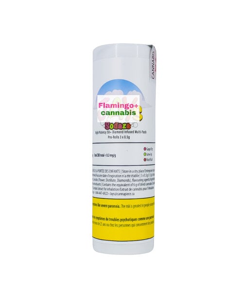 JAYS Sodaze Multipack Diamond Infused Pre-Rolls 3X0.5G