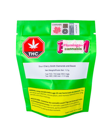 BAM BAM Sour Cherry Smith Sativa Diamonds & Sauce 1.2G