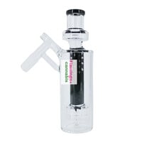 Arsenal 14mm 45 Degree Crystal Stem Ash Catcher Black