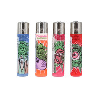 Clipper Refillable Lighter Out of Weed Design