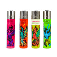 Clipper Refillable Lighter Techno Phoenix Design
