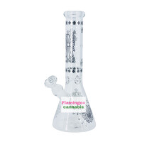 Arsenal 10" 4mm Sacred Cross Beaker Bong Assorted