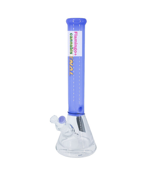 Arsenal Glass 16" Arsenal Ironwall Beaker Bong Milky Blue