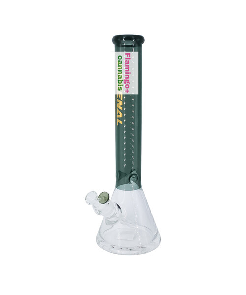 Arsenal Glass 16" Arsenal Ironwall Beaker Bong Smoke