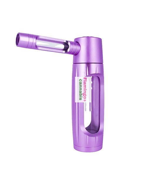 Cheech 7" Metal Bubbler Purple