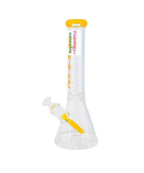 OG Original 14" 7mm Signature Beaker Bong Yellow