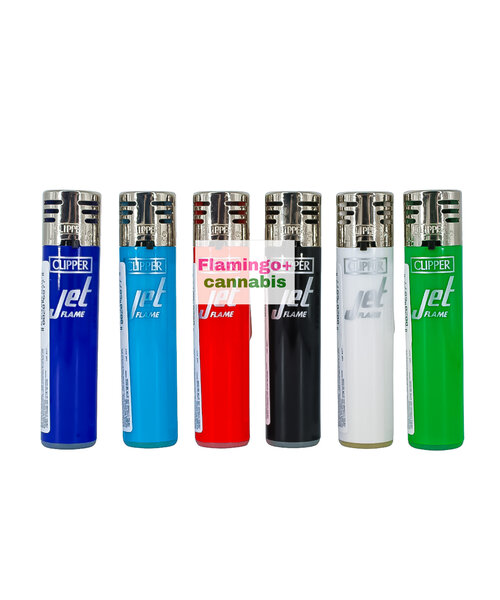 Clipper Solid Jet Flame Lighter Assorted