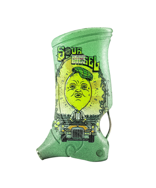 Toker Poker BIC Lighter Sleeve Psychedelic Strains