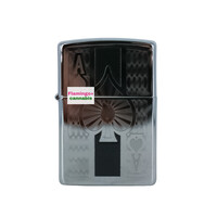 ZIPPO Lighter Intricate Spade Engraved