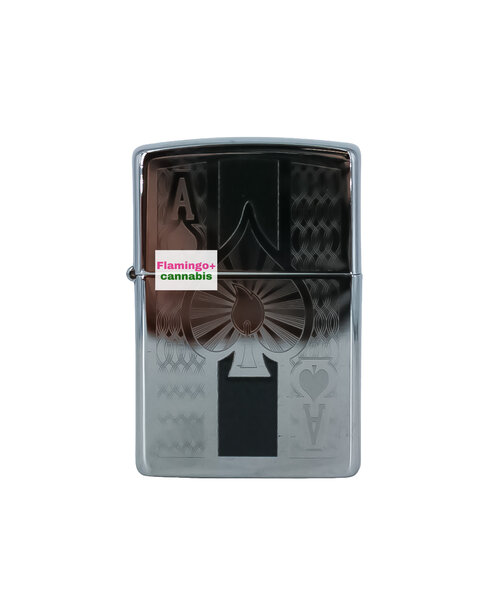 ZIPPO Lighter Intricate Spade Engraved