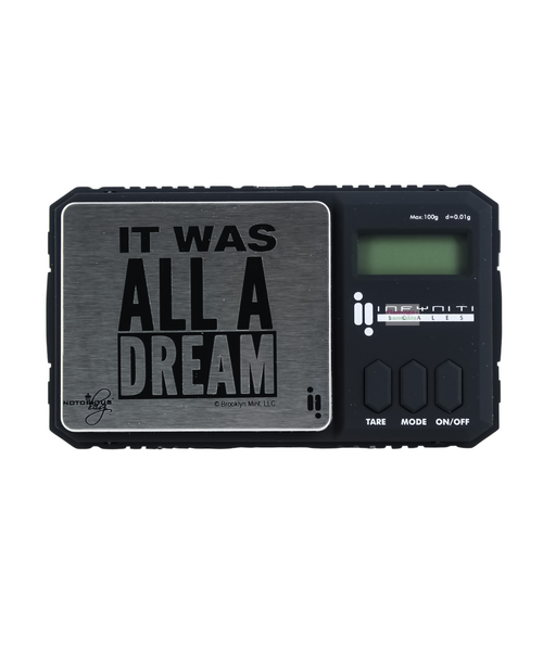 Infyniti Notorious BIG Rugged Guardian Digital Pocket Scale, 100g x 0.01g