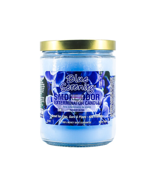 Smoke Odor 13oz Candle Blue Serenity