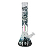 Red Eye Tek Red Eye Glass 15" Dark Cemetery Glow-In-Dark Bong