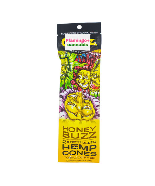 G-Rollz Honey Hemp Cones 2pk