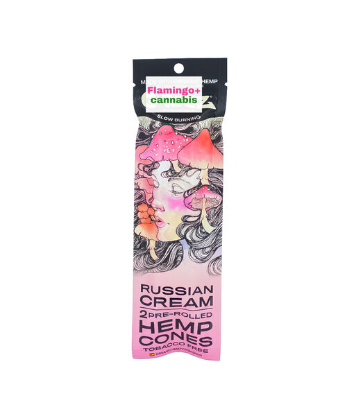 G-Rollz Russian Cream Hemp Cones 2pk