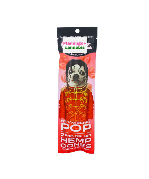 G-Rollz Strawberry Hemp Cones 2pk