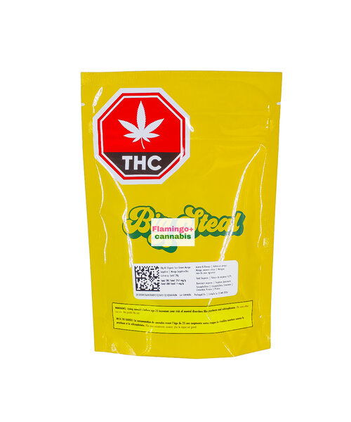 Big Steal Mango Sapphire BC Organic Grown Hybrid Flower 28G