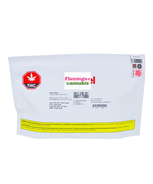 Parcel Sweet Notes Indica Flower 28G