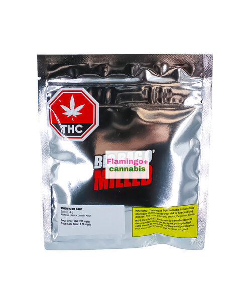 Big Bag o Buds Bag O milled Wheres My Car Sativa Milled Flower 14G