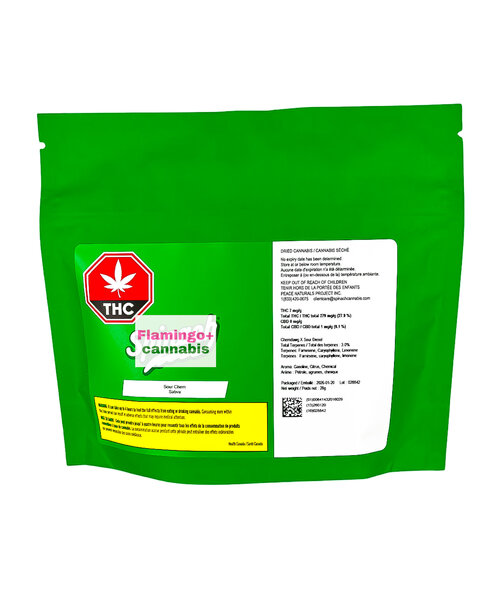 Spinach Sour Chem Sativa Flower 28G