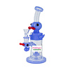 Smoke Arsenal Arsenal Glass 9" Waddling Ducky Recycler Bubbler Milk Blue