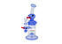 Smoke Arsenal Arsenal Glass 9" Waddling Ducky Recycler Bubbler Milk Blue