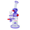 Smoke Arsenal Arsenal Glass 9" Waddling Ducky Recycler Bubbler Milk Purple