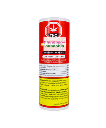 biggies Biggies Raspberry Gingerale Multipack Live Resin 1:3 CBG Gummies 6X10MG