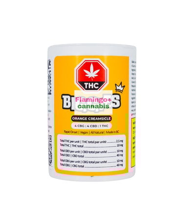 biggies Biggies Orange Creamsicle 4:4:1 Hybrid  Gummies 4X2.5MG