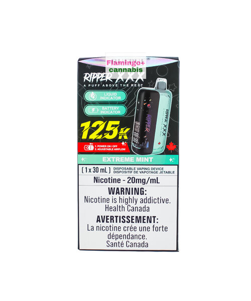 RufPuf Ripper XXX 125k Puff Rechargeable Disposable MB Extreme Mint