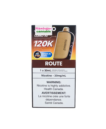 ORBITO ORBITO Lumo AI 120k Puff Rechargeable Disposable MB Route